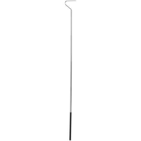 Crochet télescopique en acier inoxydable pour capturer serpents et reptiles (100 cm) (1/5)
