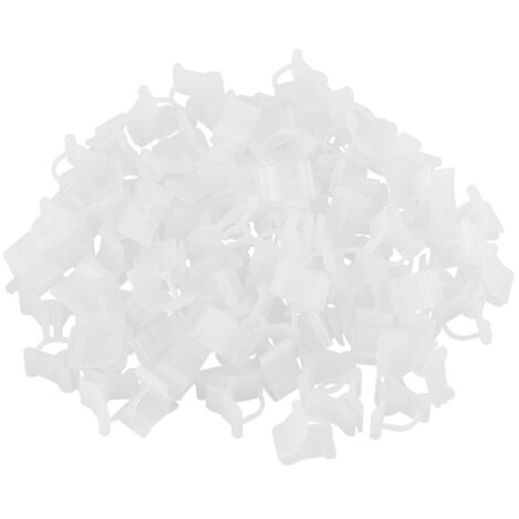 100 Pièces Attaches de Greffage en Plastique pour Semis d'Arbres Fruitiers et Légumes - Outils de Jardinage (1/5)