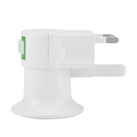 Adaptateur de Douille E27 avec Prise UK, pour Ampoules 85V-265V, Luminaire Murale (1/5)