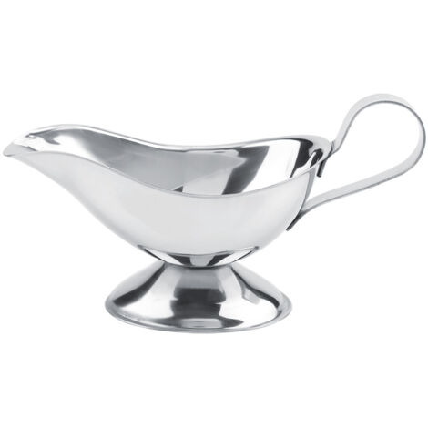 Bateau à Sauce en Acier Inoxydable pour Steak et Assaisonnement (10oz) - Récipient de Cuisine Professionnel (1/5)