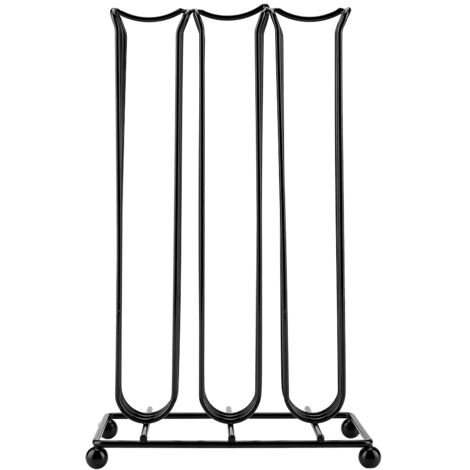 Support à capsules de café en fer chromé noir, capacité 42 pièces, rangement élégant pour machine à café (1/5)