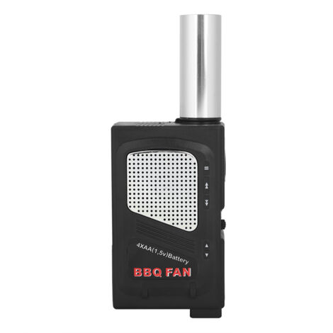 Ventilateur de BBQ portable léger pour cuisson en plein air, camping et pique-nique (1/5)