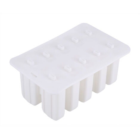 Moules à Glace Alimentaires en Silicone pour Enfants - Fabricant de Crème Glacée Été Blanc (1/5)