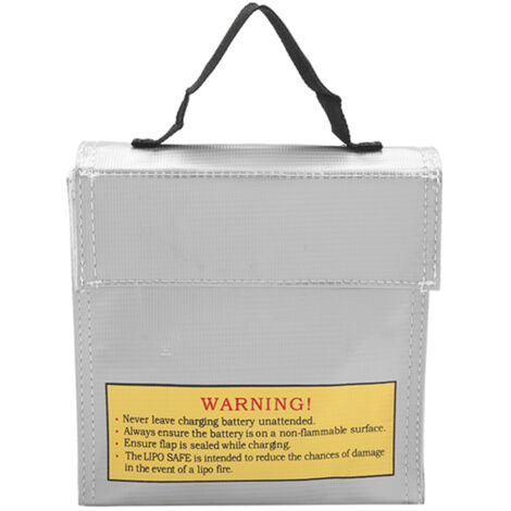 Sac de sécurité portable pour batterie LiPo antidéflagrant avec 3 tailles, protection de charge (Modèle 2) (1/5)
