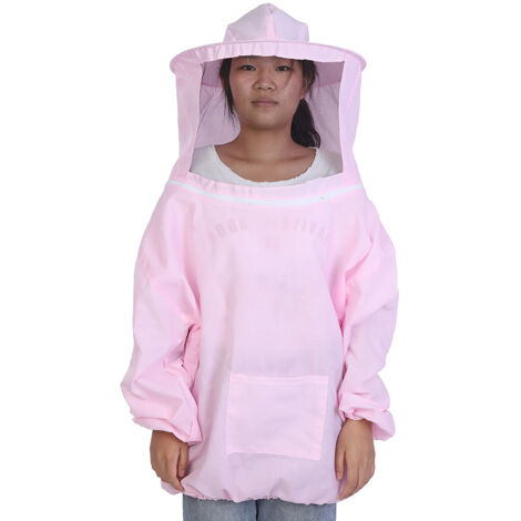 Veste de Protection Apicole Professionnelle Rose pour Apiculteur - Équipement Apicole (1/5)