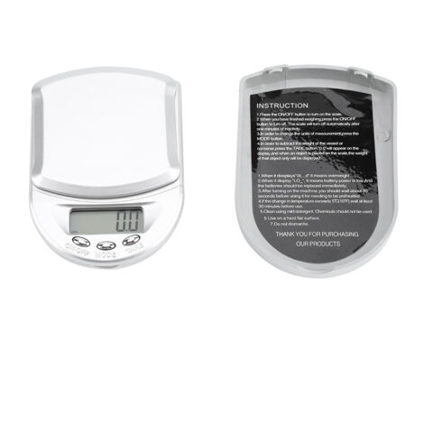 Balance de Cuisine Électronique Mini Haute Précision 0.1g, Outil de Mesure Portable pour Aliments (1/5)