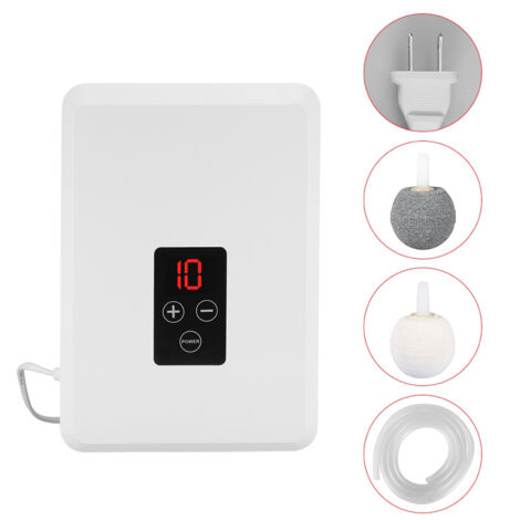 Générateur d'Ozone pour Purifier et Stériliser l'Air, l'Eau, les Fruits et Légumes - Ozonateur avec Prise Américaine