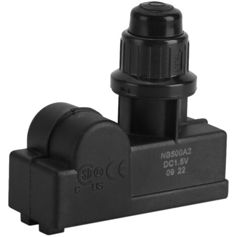 Allumeur universel pour BBQ à gaz, 2 sorties, alimenté par piles 1.5V, générateur d'étincelles noir