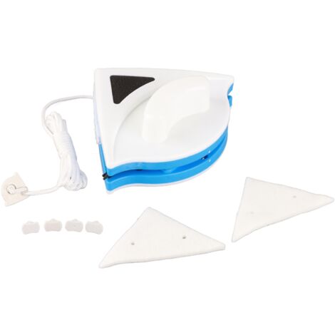 Nettoyeur Magnétique Double Face pour Vitres en Verre - Outil de Nettoyage Pratique avec Brosse (1/5)