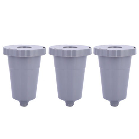 Filtre à café réutilisable en acier inoxydable, panier filtre pour machine à café (3 pièces) (1/5)