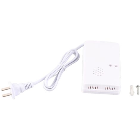 Détecteur de fuite de gaz naturel 85db avec alarme et voyant lumineux pour la sécurité domestique (1/5)