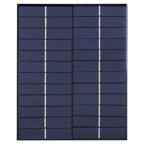 Panneau solaire polycristallin 5,2W 12V pour chargeur de batterie DIY et alimentation électrique autonome (1/5)