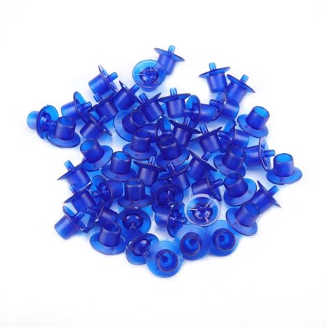 50 pièces de Coupes à Cellules Royales Apicoles Bleues pour Élevage de Reines, Matériel Apiculture (1/5)