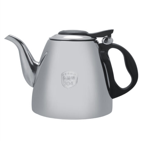 Bouilloire Inox 1,2L et 1,5L pour Thé ou Café, Poignée Résistante à la Chaleur, Pour Cuisinière (1/5)