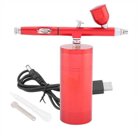 Kit de pistolet à air mini compresseur 0.3mm avec réservoir de 7CC (1/5)