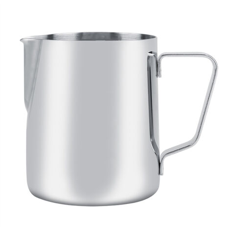 Pitcher à lait inoxydable pour mousse à lait et latte art (350 ml) (1/5)