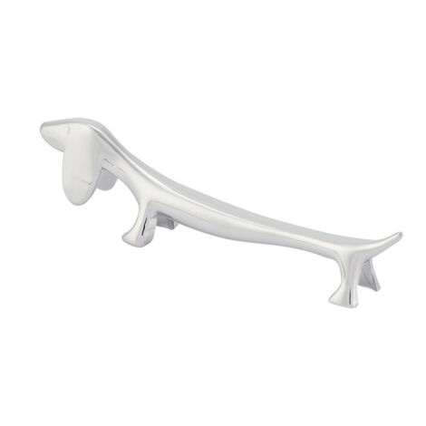 Support à baguettes décoratif motif chien en métal robuste et durable pour table (1/5)