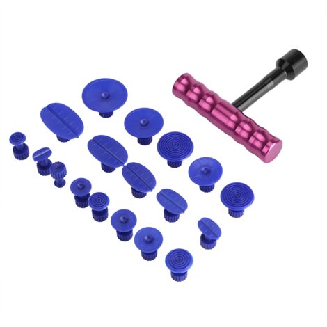 Outil de Réparation de Carrosserie sans Peinture, Kit de 18 Pièces pour Enlèvement de Bosses sur Véhicule (1/5)