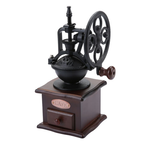 Moulin à café manuel avec broyeur à épices pour grains de café et poivre (1/5)