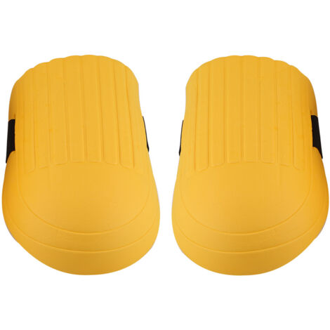 1 Paire de Genouillères en EVA pour Travaux de Construction, Jardinage et Pose de Sols (Jaune) (1/5)