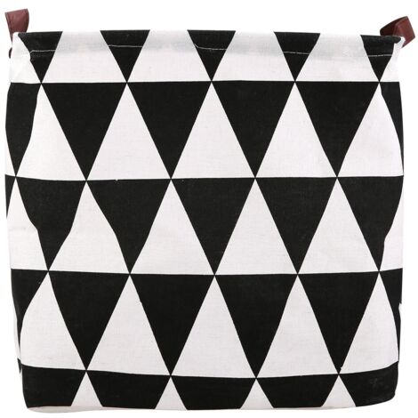 Panier à linge pliable, rangement jouets et vêtements, boîte organisatrice maison pour accessoires divers 3 (1/5)