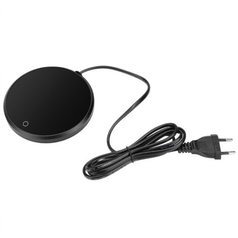 Tapis chauffant électrique imperméable pour tasses, maintien au chaud café/thé (220V, prise EU) (1/5)