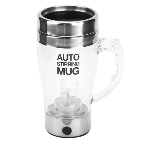 Tasse à café automatique 350ml avec mélangeur électrique pour lait et boissons (1/5)