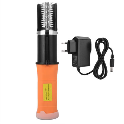 Décailleur de Poisson Électrique Puissant, Nettoyeur et Éplucheur avec Alimentation 110V-240V pour l'Europe (1/5)