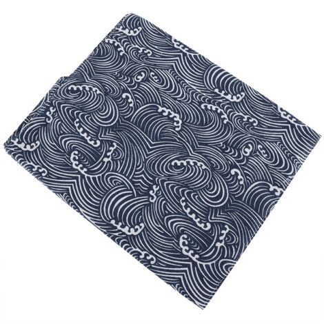 Nappe en Coton et Lin à Franges 70 x 180 cm - Protection de Table Élégante (1/5)