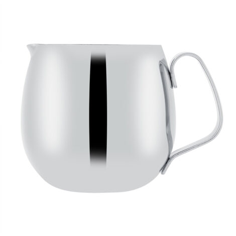 Pitcher à lait inox épais pour mousse à café latte, tasse mug de 300 ml (1/5)