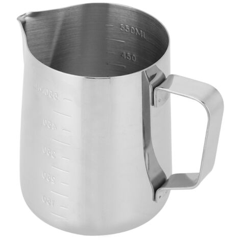 Mousseur à lait en acier inoxydable pour cappuccino et latte art (1/5)