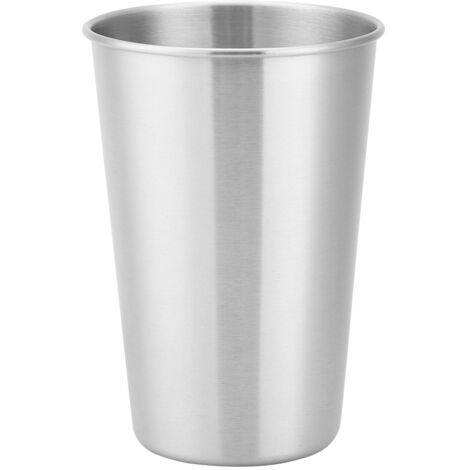 Gobelet en acier inox 500ml pour enfants et adultes, idéal camping et pique-nique (1/5)