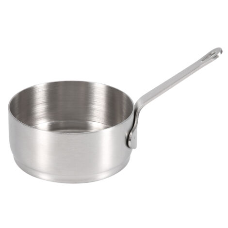Bol à Sauce en Acier Inoxydable avec Poignée pour Cuisine et Table (1/5)