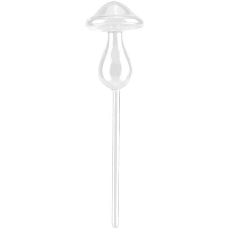 Dispositif d'Arrosage Automatique en Verre Transparent pour Plantes d'Intérieur - Forme Champignon (1/5)
