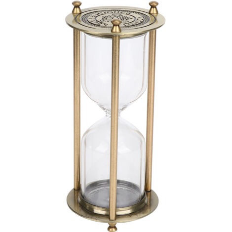 Sablier Décoratif en Verre pour Maison - Minuterie et Ornement Cadeau Petit (1/5)