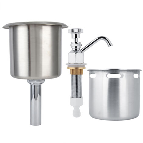 Robinet de puisoir en acier inoxydable pour café, accessoire de lavage professionnel (1/5)