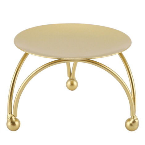 Porte-bougie en fer style européen pour décoration de table et cadeau (1/5)