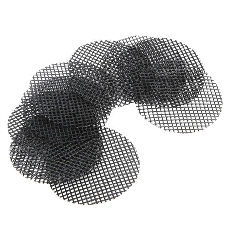 10 pièces Grille de Fond pour Pots de Fleurs - Tissu de Drainage pour Jardinage et Bonsaï (10cm) (1/5)