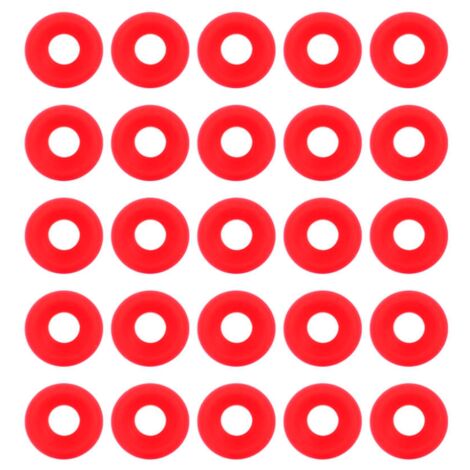 25 joints en silicone rouge pour bouteilles Grolsch à bouchon mécanique, fermeture étanche pour brassage maison et conservation de la bière (1/5)