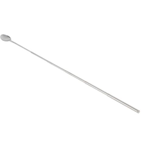 Cuillère à Mélanger en Acier Inoxydable 62cm Télescopique pour Barbecue, Ustensile de Cuisine Extensible (1/5)