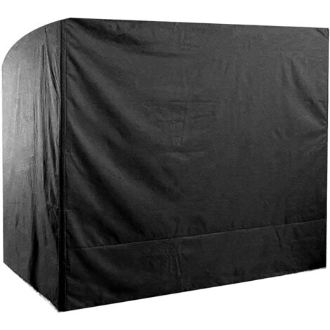 Housse de Protection Imperméable pour Hamac de Jardin, Anti-Poussière et UV, Noir (1/5)