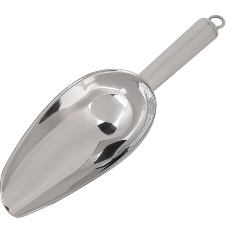 1PC Pelle à Glace et Aliments en Acier Inoxydable Multifonctionnelle pour Café, Fruits Secs (8oz) (1/5)