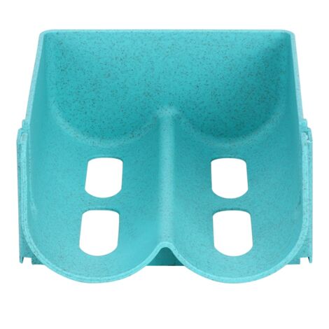 Porte-canettes empilable pour réfrigérateur - Organisateur de boissons en conserve (Bleu) (1/5)