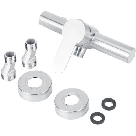Robinet de Douche en Acier Inoxydable 304, Mitigeur pour Salle de Bain avec Raccord G1/2 Pouce (1/5)
