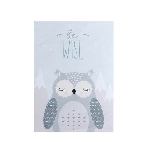 Tableau Toile Animaux Mignons pour Chambre Bébé Déco Maison Moderne sans Cadre (21x30 cm) (1/5)