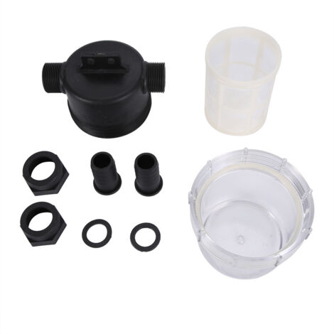 Filtre à Eau en Ligne Haute Débit avec Grille Transparente pour Irrigation