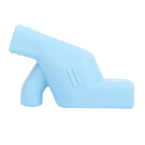 Prolongateur de Robinet en Silicone pour Lavabo, Adapté pour Enfants (Bleu) (1/5)