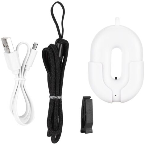 Mini Purificateur d'Air à Pendentif Portable, Ioniseur Négatif Silencieux avec Recharge USB - Blanc (1/5)