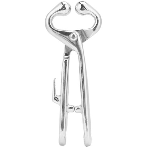 Pinces à anneau nasal en acier carbone pour bovins, outil de tirage de clip pour bétail (1/5)