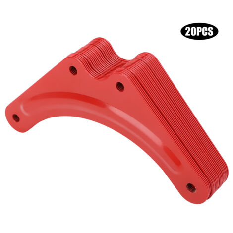 Plaque de renfort galvanisée pour échelle pliante - Accessoire de fixation robuste (1/5)